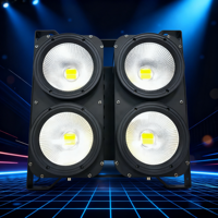 UNOXINE 4x100W LED COB Blinder Light |   Lumière de scène Par DMX512 IP20 blanc chaud pour éclairage de club, de bar et de concert