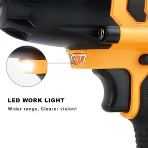 20V 21V có thể sạc lại không chổi than cầm tay công cụ điện pin không dây tác động khoan trình điều khiển - Product Image 5