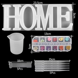 Kit de moules en résine DIY, kit de moules en silicone pour bijoux en résine époxy, ensemble de moules en silicone pour bracelets et pendentifs - Product Image 5