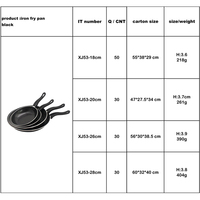 Poêle à frire en fonte de haute qualité, durable, écologique, design bohème, noire, antiadhésive, compatible avec les cuisinières à gaz, vente en gros