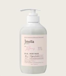 JMELLA EN FRANCE Gel Douche Hydratant Pivoine en Fleurs 500ml Pour Peaux Sèches Nettoyant Doux Parfum Floral Usage Quotidien - Product Image 4