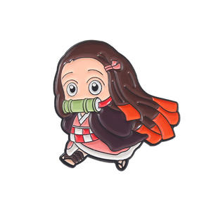 5 estilos Anime Pins Pin broche <span class=keywords><strong>Tanjiro</strong></span> Nezuko Cosplay insignias para Ropa Decoración de mochila - Product Image 6