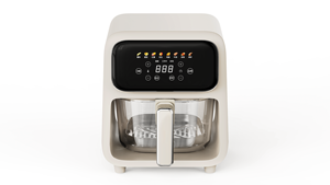 4L kính khoai tây chiên không khí Nồi chiên không dầu một cảm ứng điều khiển kỹ thuật số cài đặt trước Gà nhà bếp thiết bị nồi chiên không khí - Product Image 3