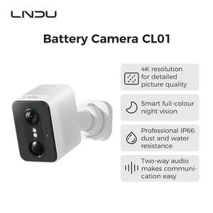 LNDU CL01 4K WiFi Security Camera With Infrared <b>Night</b> <b>Vision</b> PIR Sensor For Surveillance Systems - Product Image 6