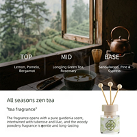 Diffuseur de parfum de luxe pour la maison, coffret cadeau d'aromathérapie avec parfum naturel longue durée pour salon, chambre, toilettes, rafraîchisseur d'air