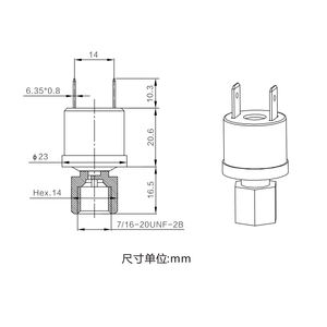 KOLAS/FAST FPS-3SN High Precision Magnetic Float Flow <b>Switch</b> for Liquid 1-30L/min Flow Rate 1.0 Mpa Pressure Rating PVC Material - Product Image 3