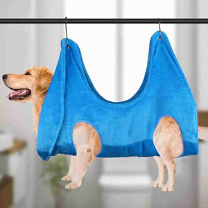 Alat pembersih tempat tidur gantung anjing katun, alat perawatan hewan peliharaan untuk mandi anjing kucing - Product Image 4