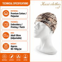 Casquettes de cyclisme et d'alpinisme unisexes en polyester, nouvelle mode 2026, avec logo réfléchissant, bonnets camouflage haut de gamme, impression personnalisée