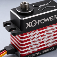 Servomoteur haute vitesse XQ-POWER XQ-BLS8120H 20KG 0.03s 12V Brushless Étanche Engrenage en aluminium CNC pour aile fixe VTOL Vente en gros OEM