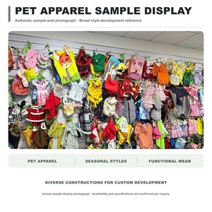 Lindo Vestido para Perro con Corte Princesa, Azul Marino con Falda Lavanda, Chaleco sin Mangas de Algodón Sólido para Uso Diario en Todas las Estaciones - Product Image 5