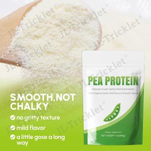 Poudre de protéine de pois biologique OEM Protéine de pois végétalienne Supplément de protéine de pois sans soja OGM riche en acides aminés à chaîne ramifiée - Product Image 6