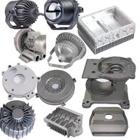 Usinage de précision CNC personnalisé boîtier de moulage sous pression en alliage d'aluminium couvercle de pompe réducteur cycloïde décoration Services de fabrication