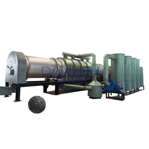 Four de carbonisation continue coquille de noix de coco coquille de palmiste charbon de bois faisant la machine prix du four de carbonisation de la biomasse - Product Image 1