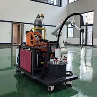 Robots colaborativos industriales Brazo de soldadura 6 ejes Acero inoxidable 3kW Potencia Easy Learn Controller Aplicación web Programación en tiempo de ejecución