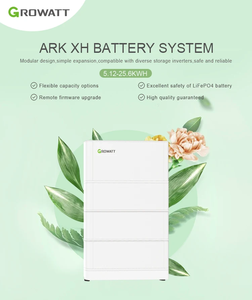 Système de batterie Growatt haute tension <span class=keywords><strong>ARK</strong></span> XH, <span class=keywords><strong>ARK</strong></span> 25,6 KWh, compatible avec les onduleurs de la série MIN-XH, MOD-XH, batterie LiFePO4 - Product Image 2