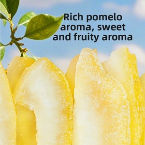 Tranches <span class=keywords><strong>de</strong></span> peau <span class=keywords><strong>de</strong></span> pomelo séchées sucrées - Carton <span class=keywords><strong>de</strong></span> 10 kg - Snack <span class=keywords><strong>de</strong></span> fruits secs et croustillants pour la pâtisserie et les garnitures <span class=keywords><strong>de</strong></span> desserts - Marque Zhenhaoqia - Product Image 4