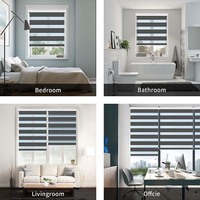 Fenêtre motorisée électrique ombre zèbre stores Zigbee Smart Wifi Alexa Google Home Assistant SmartThings réalisable