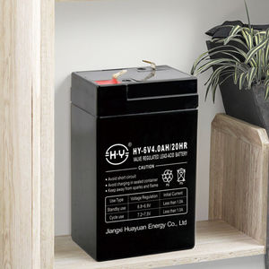 バッテリー<span class=keywords><strong>6V</strong></span> <span class=keywords><strong>4.0AH</strong></span>充電式鉛蓄電池メンテナンスフリーバッテリー - Product Image 1