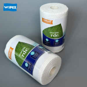 Toallitas de limpieza industrial de tela no tejida de pulpa de madera de PP Premium Toallitas de limpieza desechables sin pelusa Spunlace - Product Image 5