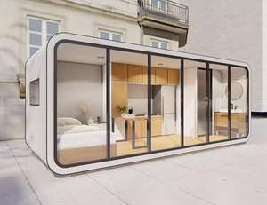 <span class=keywords><strong>Maison</strong></span> mobile moderne préfabriquée 3 chambres <span class=keywords><strong>Maison</strong></span> de montagne de luxe Cabine préfabriquée pour complexe - Product Image 5