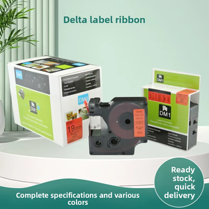 Rubans d'étiquettes <span class=keywords><strong>Dymo</strong></span> compatibles avec les rubans d'étiquettes Delta <span class=keywords><strong>45013</strong></span> pour gaines thermorétractables Rubans d'étiquettes pour câbles - Product Image 2