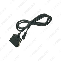 Panneau de commutateur d'interface Audio pour voiture, câble de musique pour BMW E39 E46 E38 E53 X5 adaptateur de câble AUX modifié