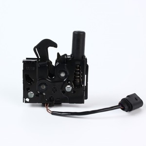 ตัวล็อคฝากระโปรงหน้ารถยนต์ออดี้ สำหรับรุ่น 18A4L 18Q5 B9Q5L สีดำ ทำจากพลาสติก ABS แบบยึดติด  อะไหล่ทดแทน - Product Image 4