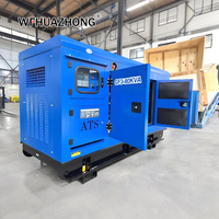 Groupe électrogène diesel industriel série Weichai, type super silencieux, 1500 tr/min, alimentation de puissance primaire fiable, système 50Hz 60Hz