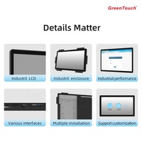 Moniteur à écran tactile IPS UHD FHD 32 43 49 55 pouces, affichage multi-tactile 10 points DP HD-MI VGA OSD, écran d'ordinateur