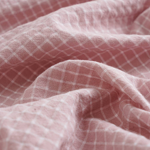 Bán Buôn Thời Trang Dệt Kiểm Tra Shirting Chất Liệu Rửa <span class=keywords><strong>100</strong></span> Cotton Kẻ Sọc Vải - Product Image 1