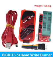 Programmeur PICKit2 PICKIT3 PICKit3.5 + Adaptateur de programmation universel PIC ICD2 PICKit 2 PICKIT 3 PICKIT 3.5