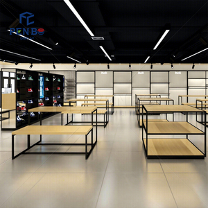 Espositore da Parete Personalizzato a LED per Negozi Sportivi, Arredamento in Metallo per Negozi di Abbigliamento, <span class=keywords><strong>Design</strong></span> per Negozi di Articoli Sportivi - Product Image 5