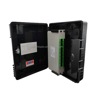 Ngoài trời và trong nhà ODF Nap hộp sợi quang trường hợp phân phối 24 cổng FTTH bao vây hộp thiết bị đầu cuối phù hợp với 1*16 1*32 PLC Splitter - Product Image 6