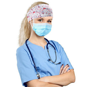 Fasce <span class=keywords><strong>per</strong></span> <span class=keywords><strong>capelli</strong></span> con bottoni <span class=keywords><strong>per</strong></span> infermieri fascia <span class=keywords><strong>per</strong></span> tenere fermo <span class=keywords><strong>per</strong></span> medici operatori sanitari turbante fascia <span class=keywords><strong>per</strong></span> <span class=keywords><strong>capelli</strong></span> - Product Image 4