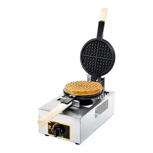 Sweet Crispy Lolly Waffle Pops Sticks Maker Machine