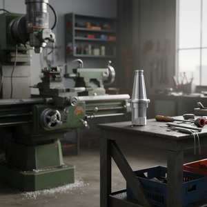 Mandrin de fraisage de type Fervi Weldon pour le travail des métaux, longueur D1 L - Product Image 3