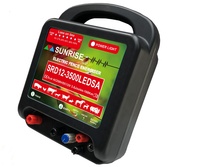 SUNRISE Meest krachtige AC/DC dubbele PV-bescherming waterdichte milieuvriendelijke elektrische omheining energizer voor paarden schapen rundvee olifanten