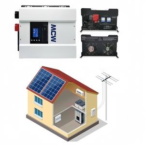 Onduleur de fréquence solaire transfrontalier Machine intégrée hors réseau Contrôle inverse MPPT intégré pour le photovoltaïque - Product Image 1