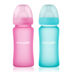 Lass ababy urursing rereast reeeding eeding emperemperatura Sesing 260Ml wewborn iliilicono ililk ottottle - Product Image 1
