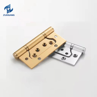 Charnière de Porte à Fente ZUOGANG en Acier Inoxydable 201 de 4 Pouces pour Entrée de Maison et Hôpital - Accessoires de Mobilier