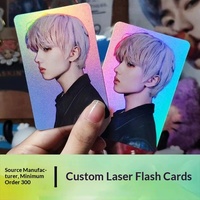 Cartes Flash de Célébrités Personnalisées – Petites Cartes Imprimées sur Mesure, Billes de Billetterie Laser Personnalisées, Articles Promotionnels, Cartes Holographiques de Collection