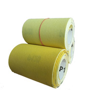 115mm C poids papier jaune papier abrasif rouleau papier abrasif papier abrasif pour le meulage