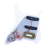 Guitare électrique ST SQ Pickguard pré-câblé 3 plis SSH Pickguard Pickup Tortoise Shell Pickguard Pickup