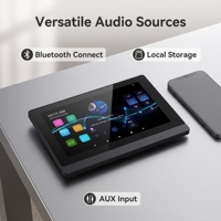 Amplificateur mural ZHIKU de grande taille avec contrôle de musique d'ambiance Android et hôte de musique Google 7.1 à 8 canaux