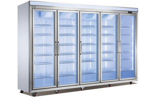 Thiết Bị Làm Mát Trưng Bày Bánh 4 Cửa Bằng Kính Công Suất Lớn Cho Nhà Cung Cấp Trung Quốc Theo Yêu Cầu Để Đựng Sữa - Product Image 2