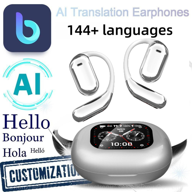 AI-Q16 PRO In-Ear Sports Wireless Earbuds TWS Earphones JL HD Sound Smart for 5.4 ENC Noise Cancellation IPX4 Waterproof
