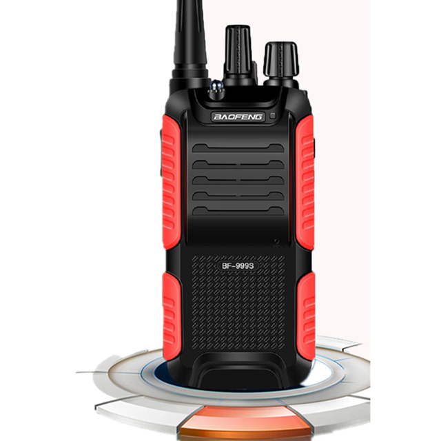 Wireless Mobile Transceiver for BF-999 Digital Mobile Radio Portable Long Distance Single Band 5W UHF Walkie Talkie 1500-2000mAh