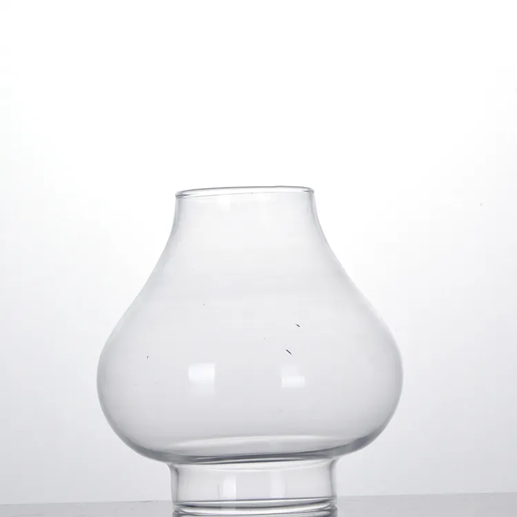 Großhandel Kerosin Glas Schornstein brenner Öl Glas Lampen schirm für Tisch leuchte