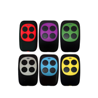 Control Remoto Inalámbrico Universal Multifrecuencia 315-433MHz, Transmisor de 4 Botones para Puerta de Garaje