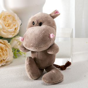 All'ingrosso del fumetto del confortatore del pendente dell'elefante del cotone PP ha lavato la tecnica della piccola bambola del giocattolo della peluche zaino portachiavi dell'automobile Cross Border - Product Image 4